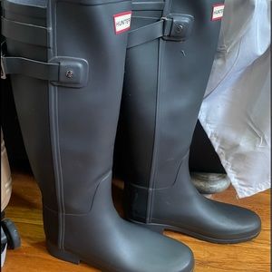 Tall Hunter rain boots